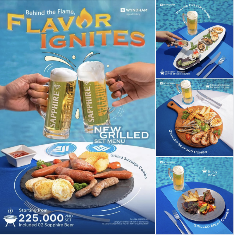 ẩm thực và giải trí Wyndham Legend Halong